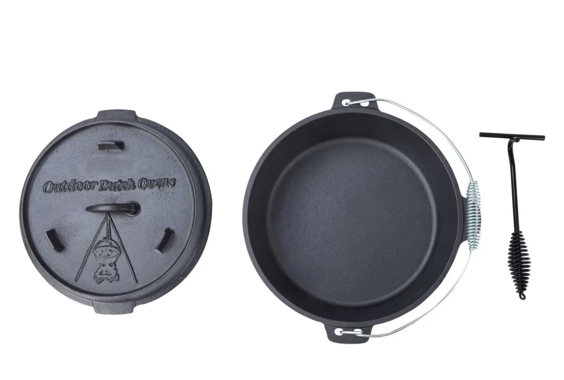 Dutch Oven Set 7L mit Standfüssen