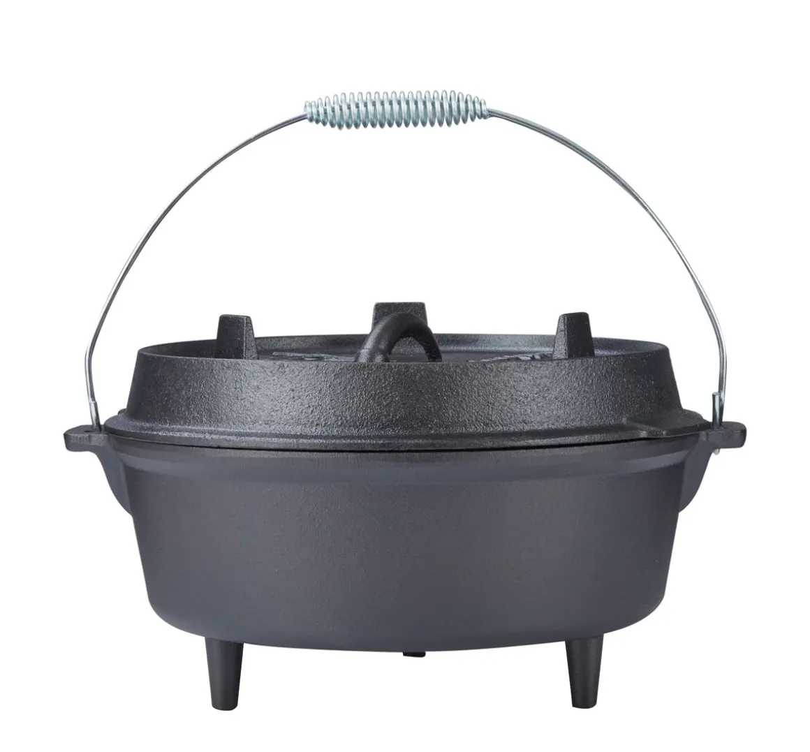 Dutch Oven Set 9L mit Standfüssen