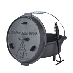 Dutch Oven Set 9L mit Standfüssen