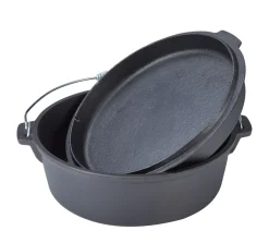 Dutch Oven Set 9L mit Untersetzer