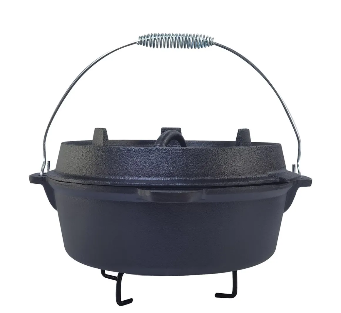 Dutch Oven Set 9L mit Untersetzer
