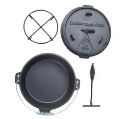 Dutch Oven Set 9L mit Untersetzer