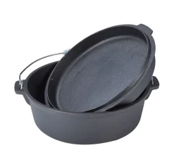 Dutch Oven Set 7L mit Untersetzer