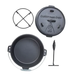 Dutch Oven Set 7L mit Untersetzer