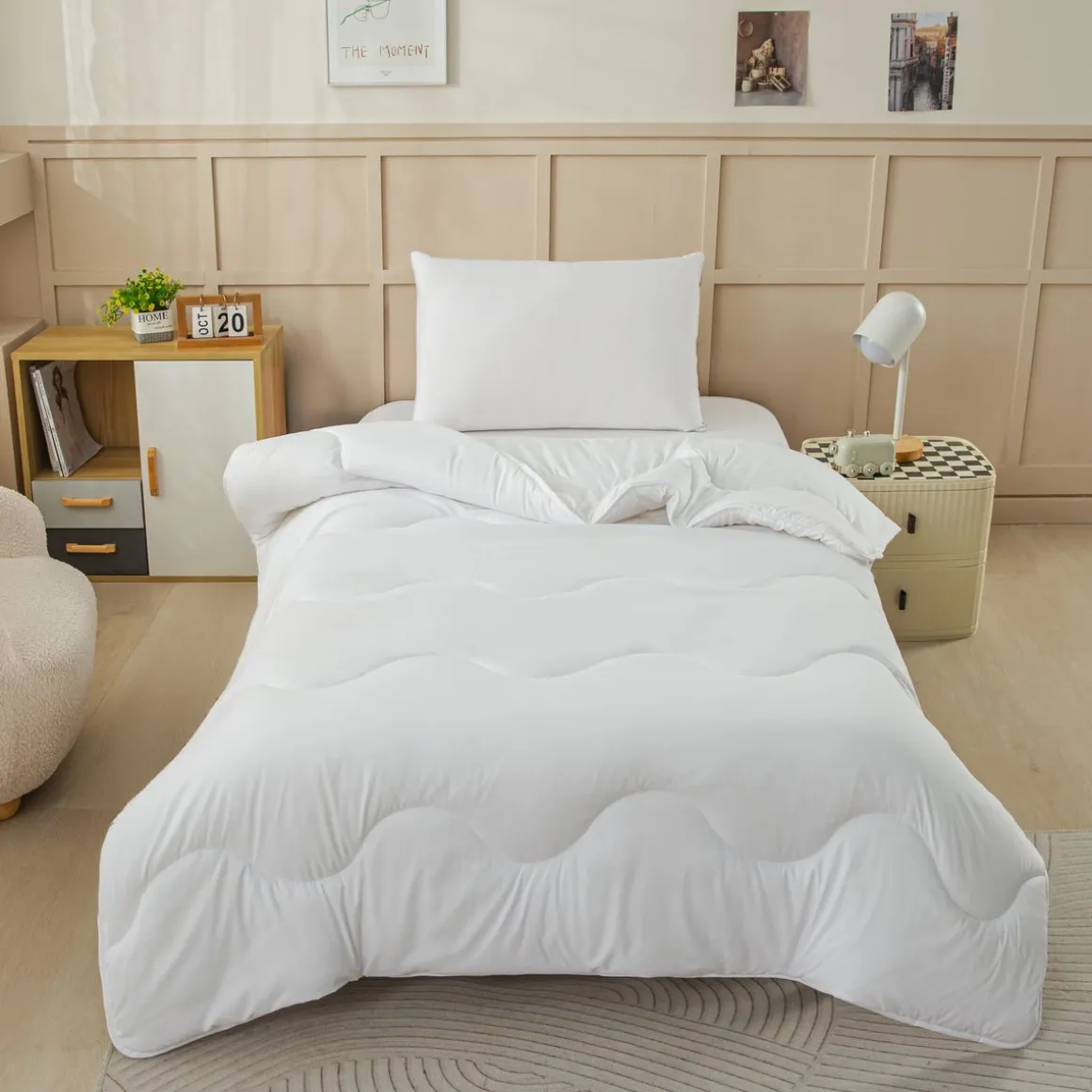 Duvet mit Kunstfasern WELLEN 200 x 220 cm
