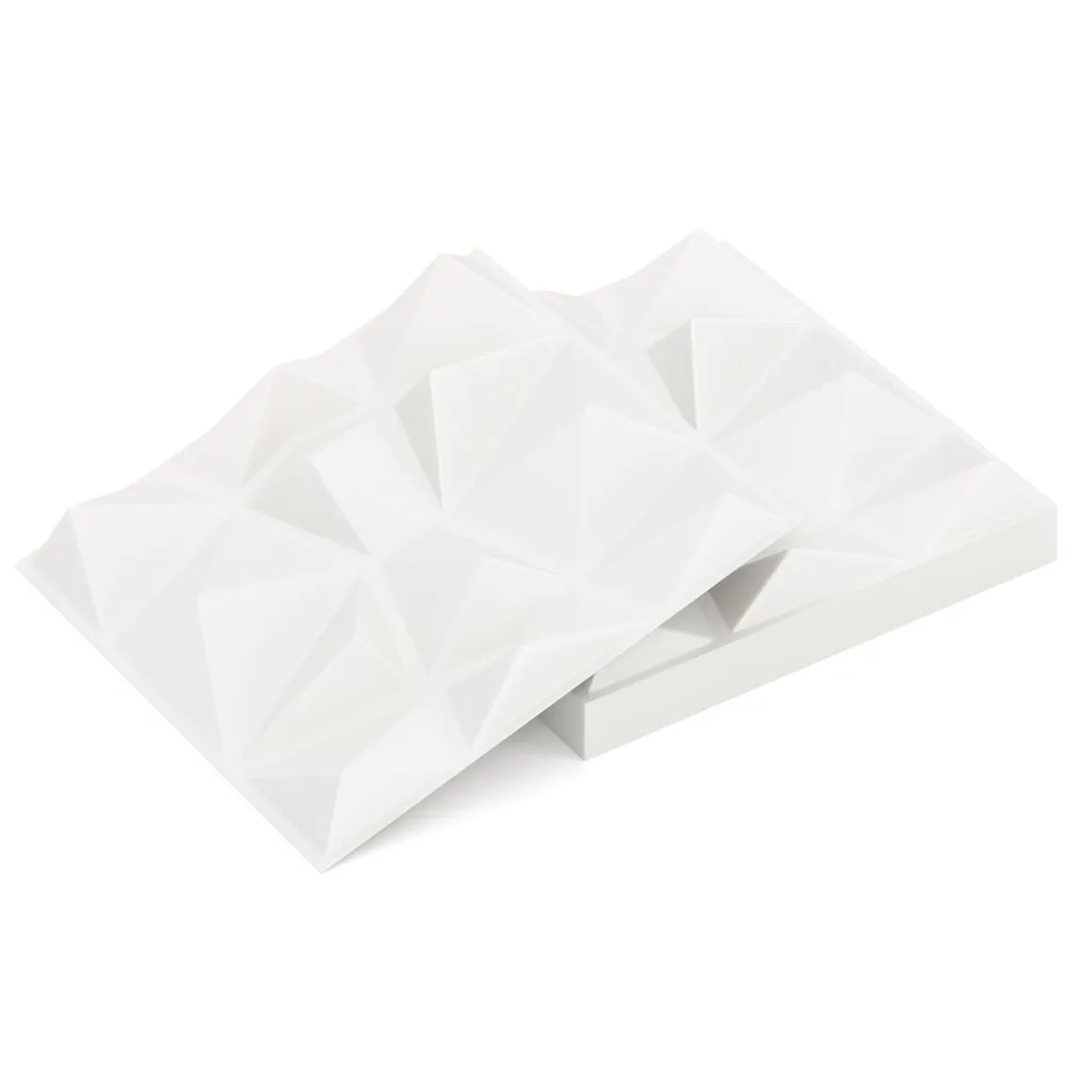 3D Wandpaneel 33er Set weiss