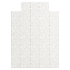 3D Wandpaneel 33er Set weiss