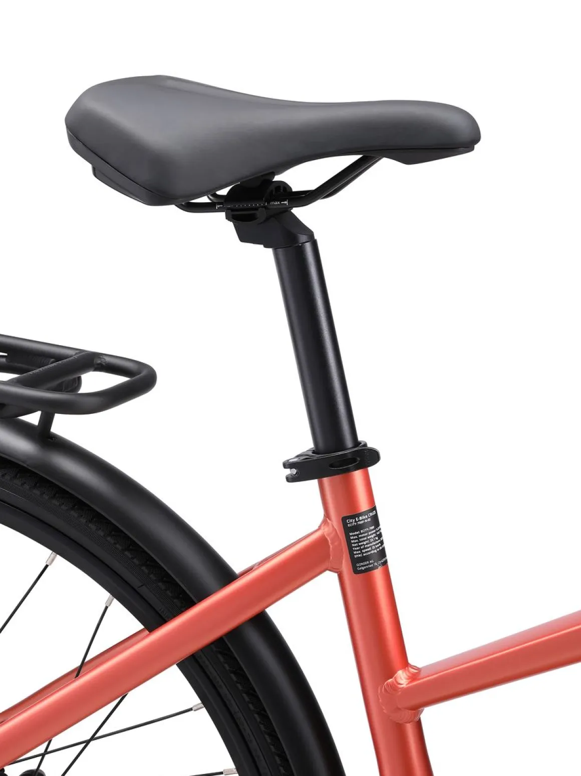 E-Bike Citybike CRUZE amber