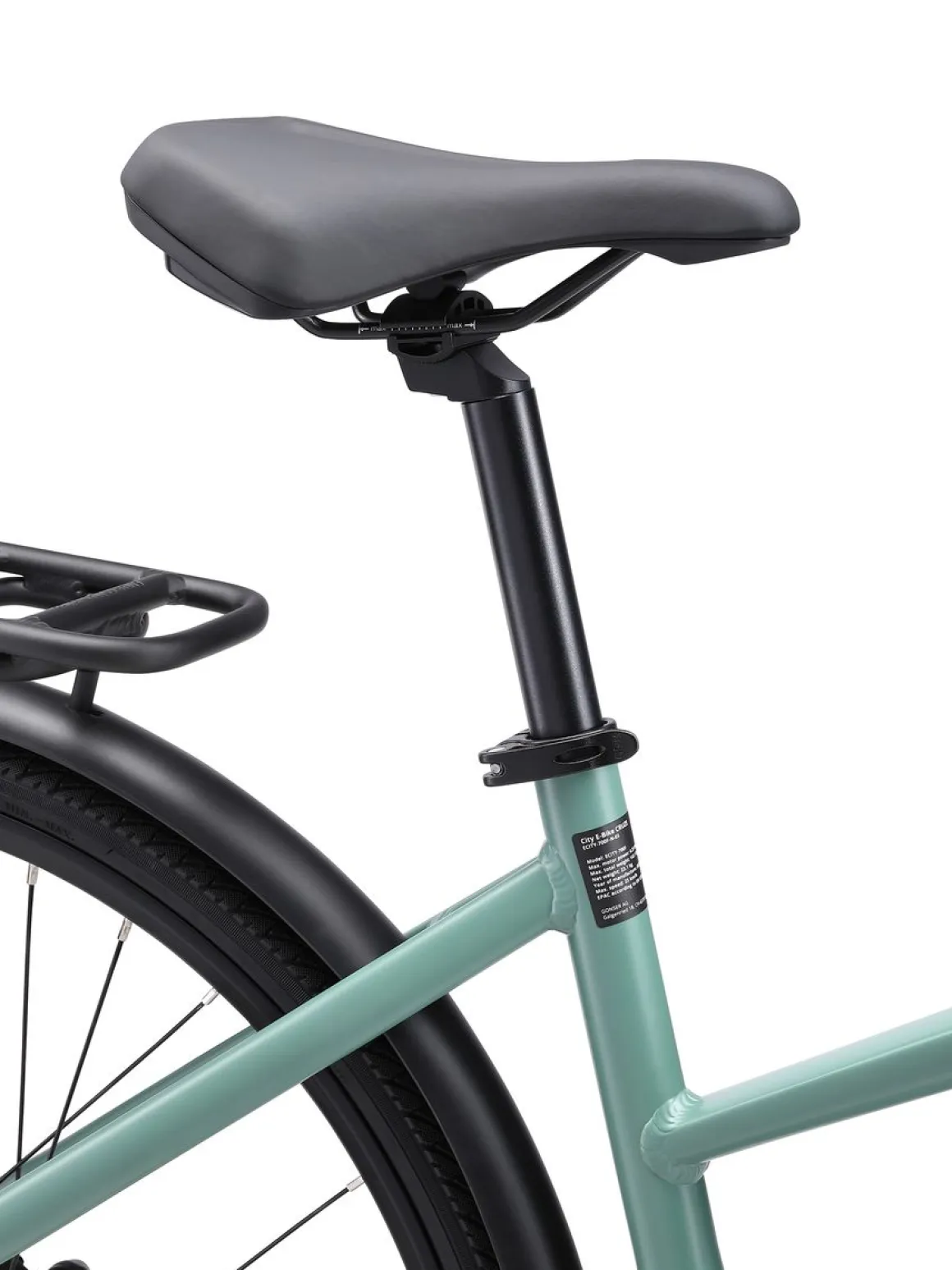 E-Bike Citybike CRUZE grün