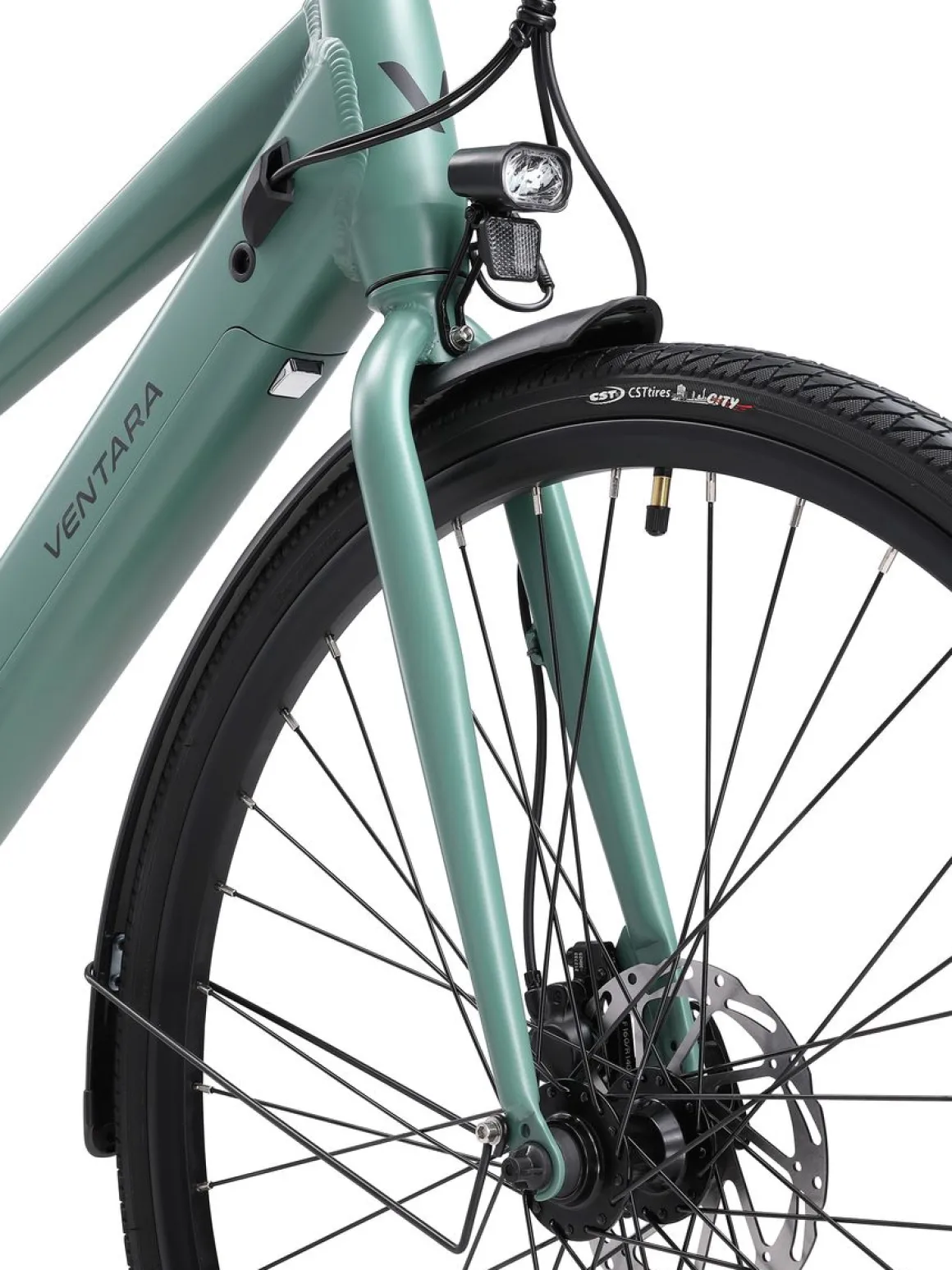 E-Bike Citybike CRUZE grün