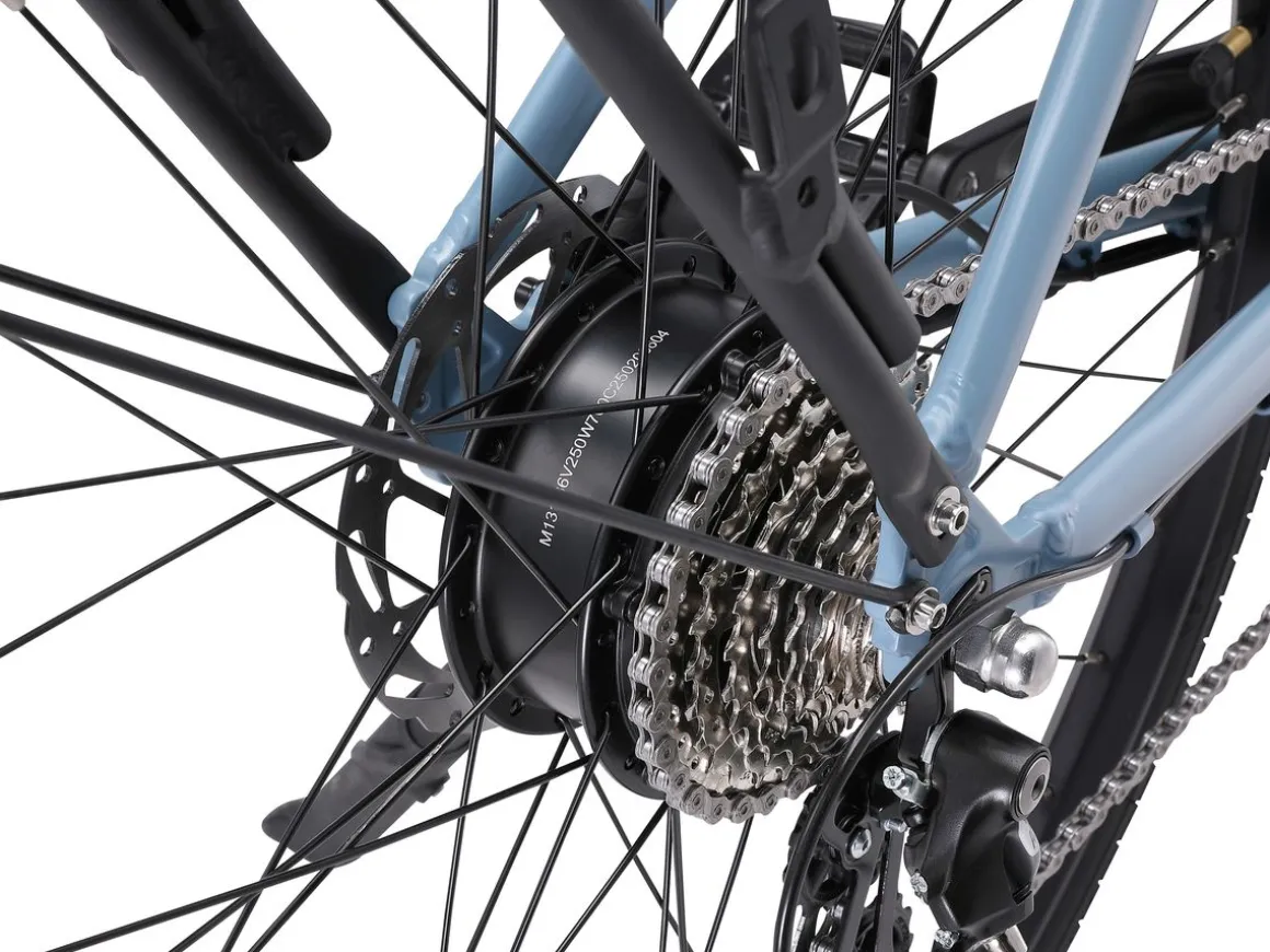 E-Bike Citybike DASH blau