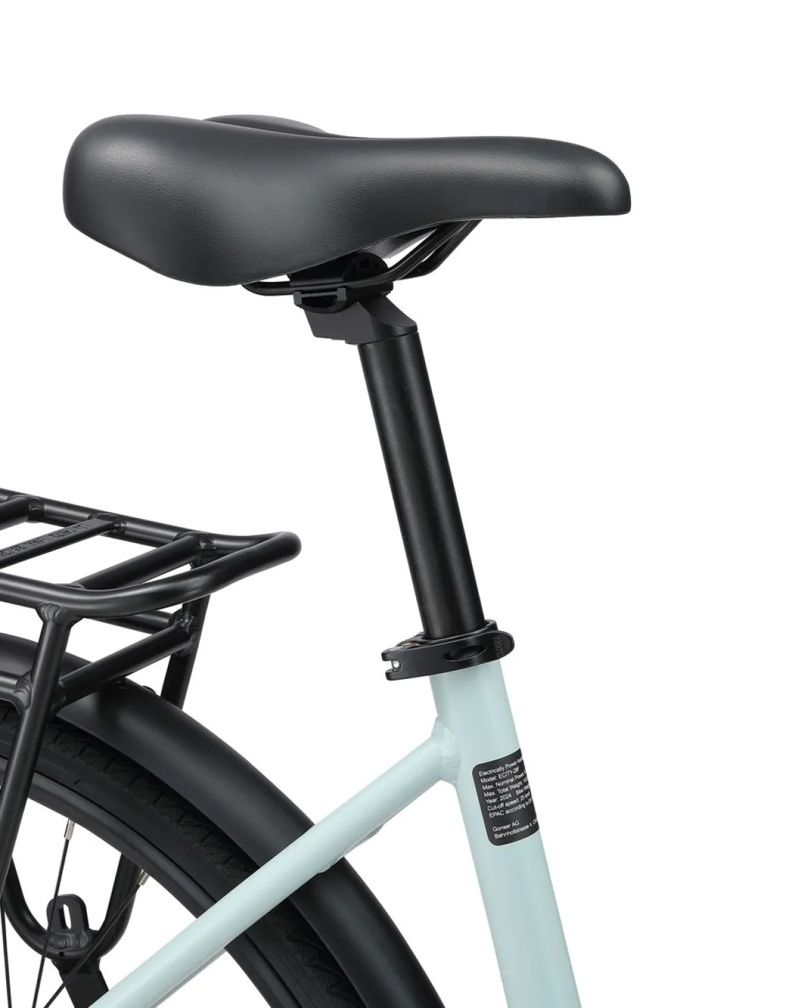 E-Bike Citybike SOFIA mint