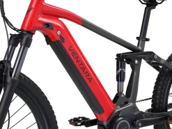E-Bike Fully Mountainbike 27.5" ROCA S/M rot