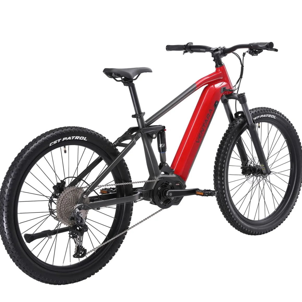 E-Bike Fully Mountainbike 27.5" ROCA S/M rot