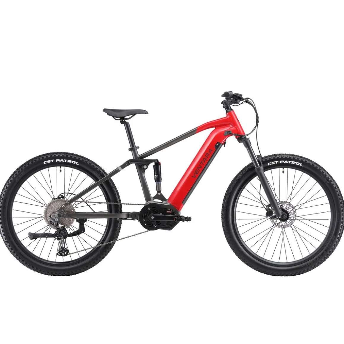 E-Bike Fully Mountainbike 27.5" ROCA S/M rot