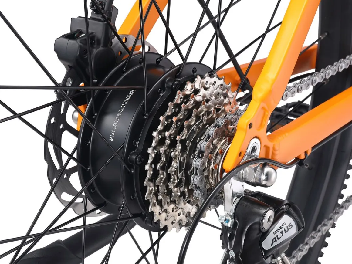 E-Bike Mountainbike 29" AVALANCHE L/XL gelb
