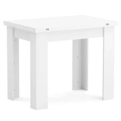 Eckbankgruppe CORNELIA 3-teilig weiss/schwarz