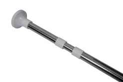 Eckregal Duschablage 105-320 cm silber