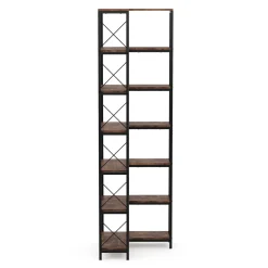 Eckregal Vintage BONITA mit 7 Ebenen 72 x 200 cm