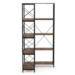 Eckregal Vintage BONITA mit 5 Ebenen 100 x 167 cm