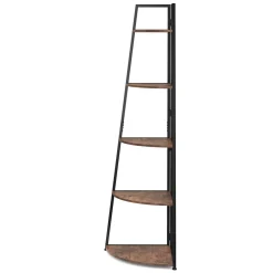 Eckregal Vintage BONITA mit 5 Ebenen 65 x 178 cm
