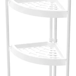 Eckregal 23 x 86 cm weiss