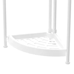 Eckregal 23 x 86 cm weiss