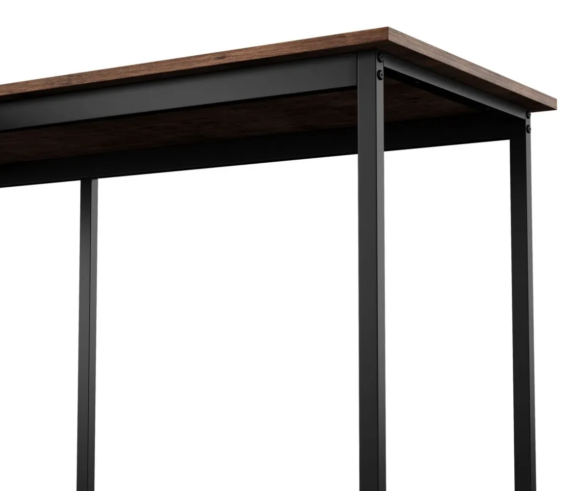 Eckschreibtisch Vintage BONITA mit Monitoraufsatz 140 x 130 x 76 cm