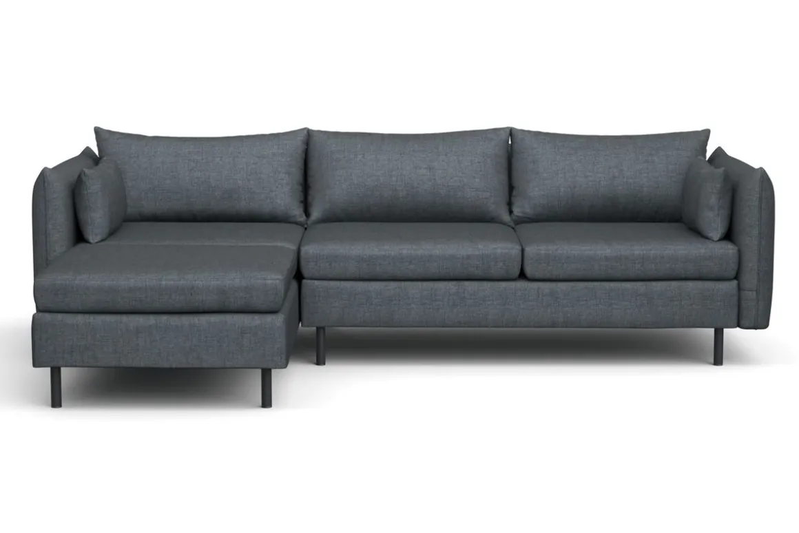 Ecksofa AIDEN links anthrazit