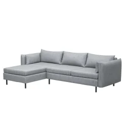 Ecksofa AIDEN links grau