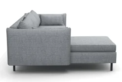Ecksofa AIDEN links grau