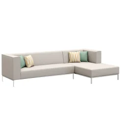 Ecksofa ALEXANDER rechts beige