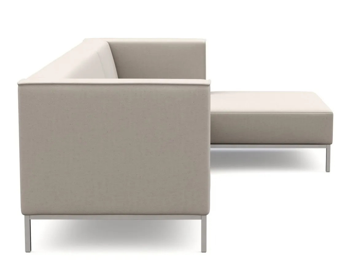 Ecksofa ALEXANDER rechts beige