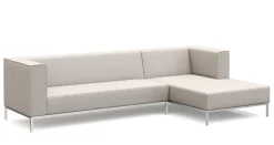 Ecksofa ALEXANDER rechts beige