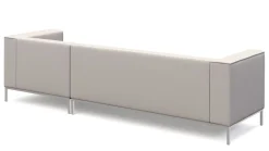 Ecksofa ALEXANDER rechts beige