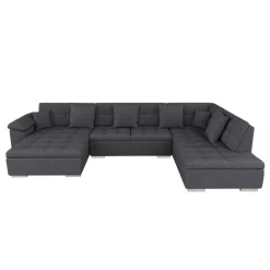 Ecksofa ARIA links anthrazit