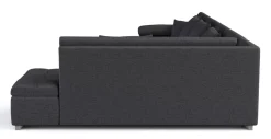 Ecksofa ARIA links anthrazit