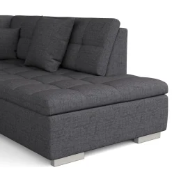 Ecksofa ARIA links anthrazit