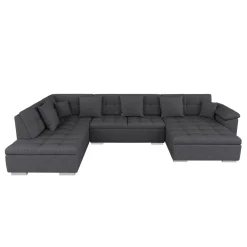 Ecksofa ARIA rechts anthrazit