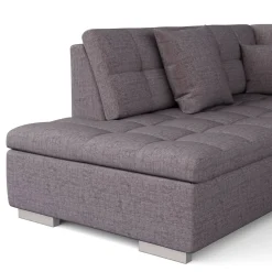 Ecksofa ARIA rechts taupe