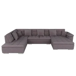Ecksofa ARIA rechts taupe