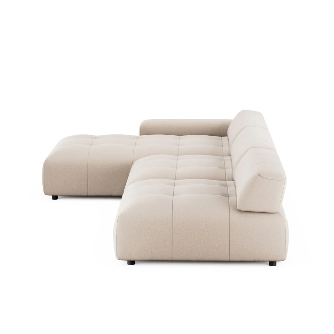 Ecksofa BONNIE links beige