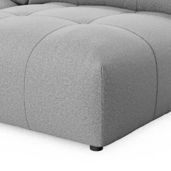 Ecksofa BONNIE links grau