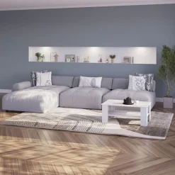 Ecksofa BONNIE links grau