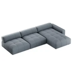 Ecksofa BONNIE rechts anthrazit
