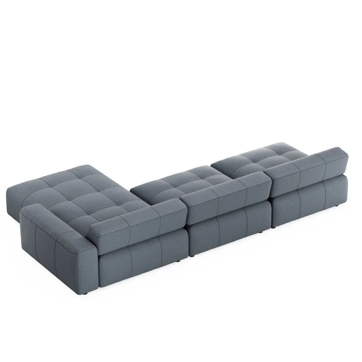 Ecksofa BONNIE rechts anthrazit