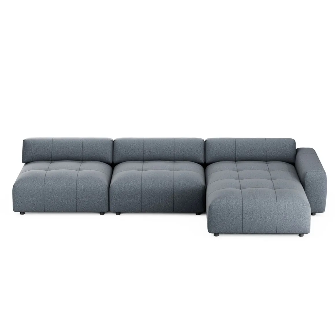 Ecksofa BONNIE rechts anthrazit