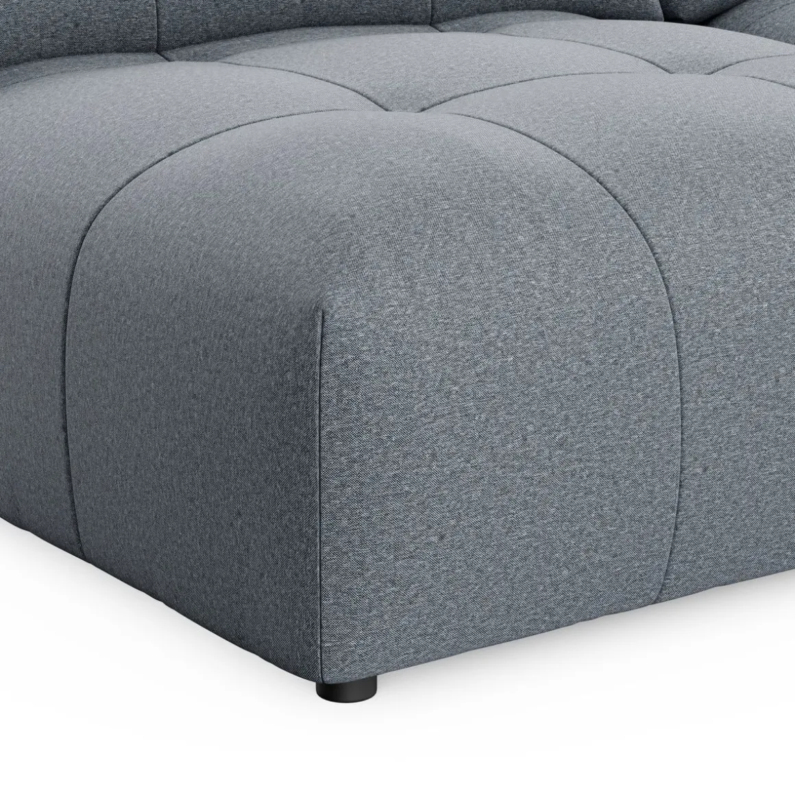 Ecksofa BONNIE rechts anthrazit
