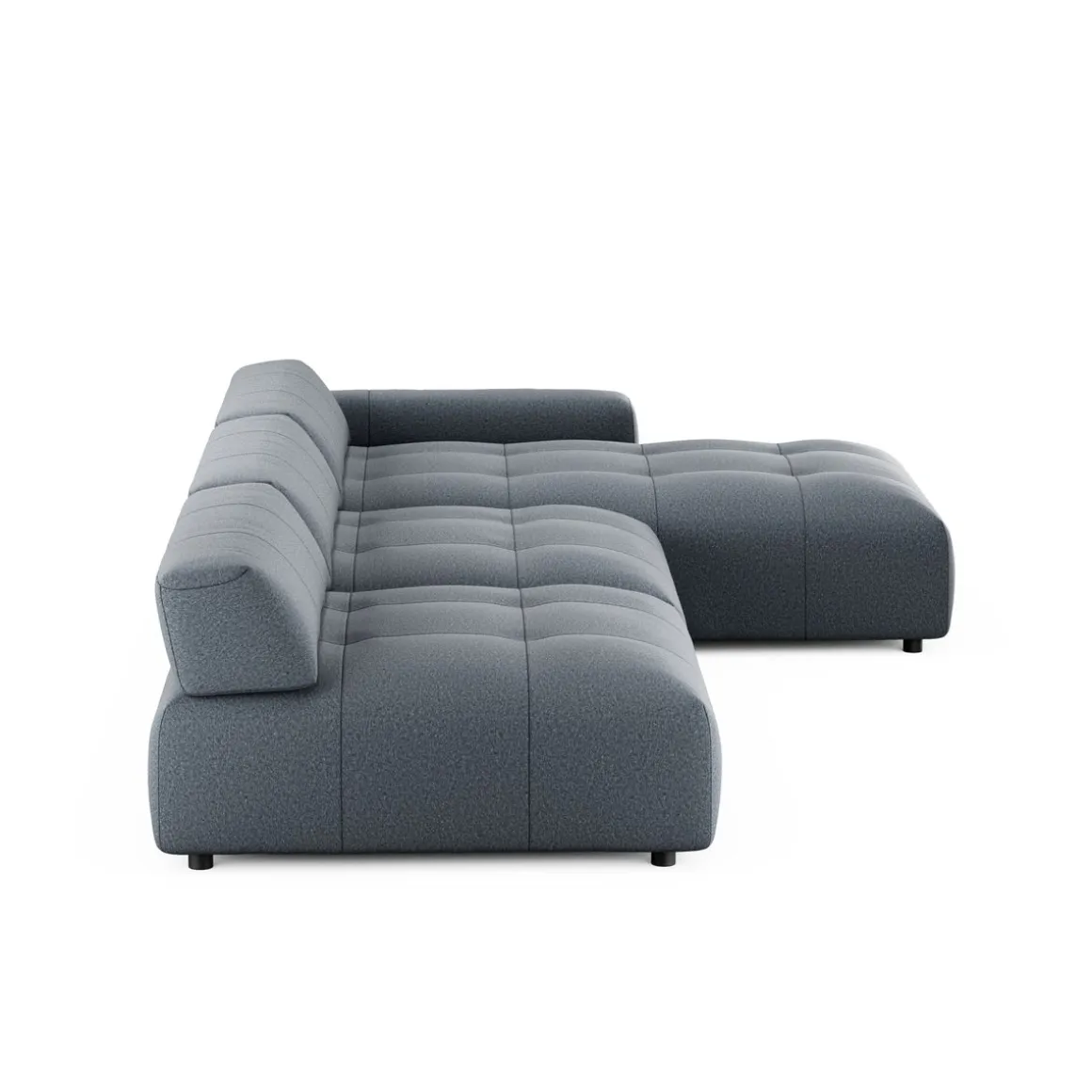 Ecksofa BONNIE rechts anthrazit