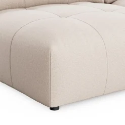 Ecksofa BONNIE rechts beige